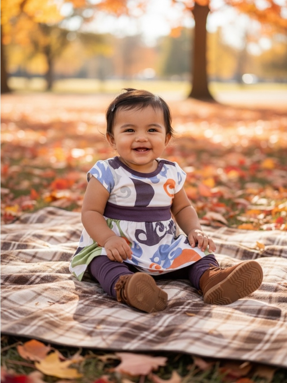 Tea Collection Dress and Leggings Set